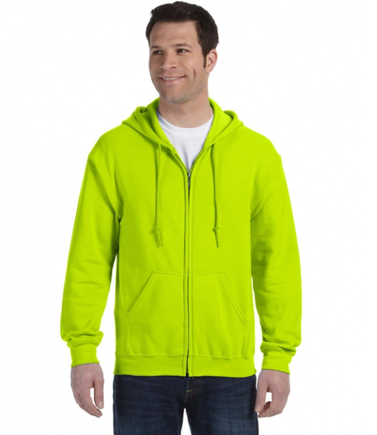 Gildan G186 Adult Heavy Blend Adult 8 oz., 50-50 Full-Zip Hood