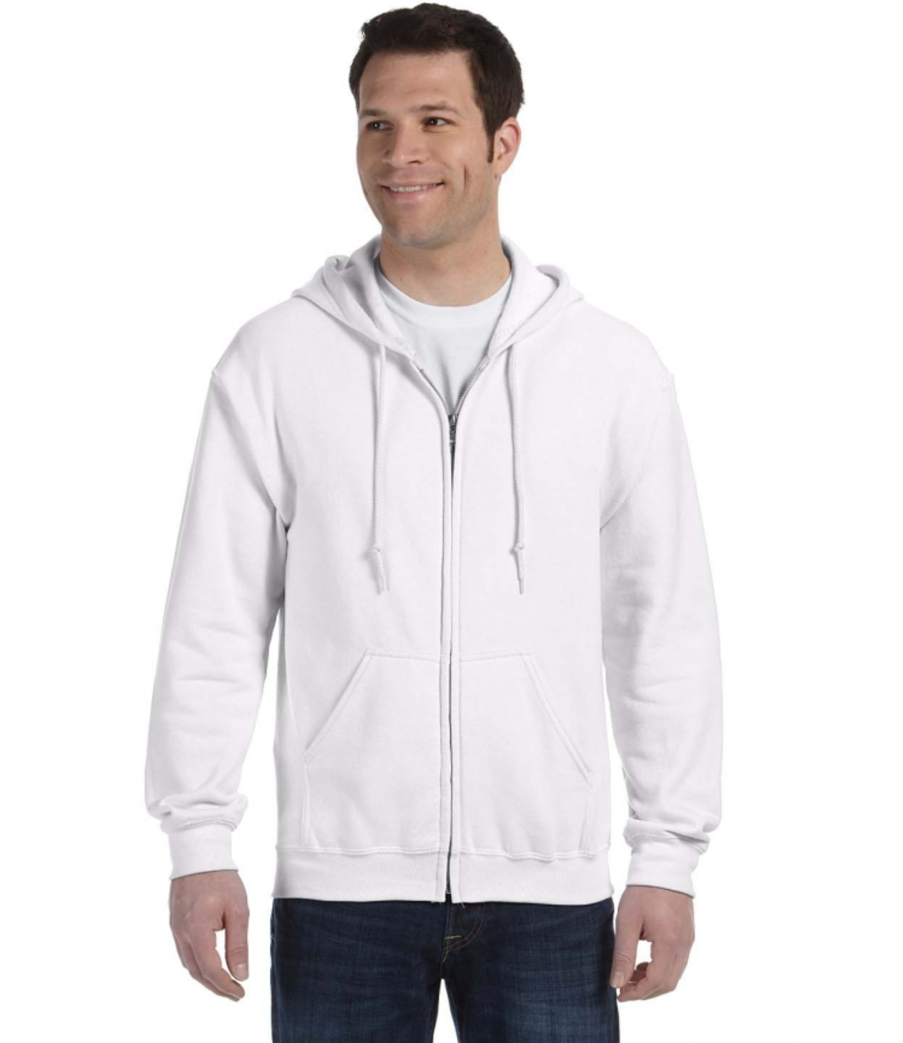 Gildan G186 Adult Heavy Blend Adult 8 oz., 50-50 Full-Zip Hood