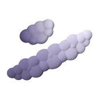 Cloud Mouse - Reposamuñecas para teclado: bonito juego de reposamuñecas de espuma viscoelástica ergonómica con base antideslizante para aliviar el dolor de escritura, para teclado de computadora,